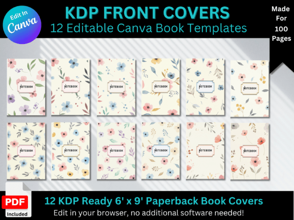 Canva Book Cover Templates: Launch Your Journal Business