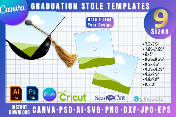 Celebrate Every Milestone: The Graduation Cap Topper 9 Sizes Collection