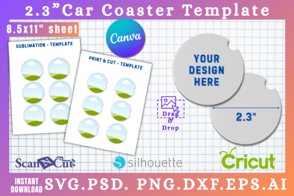 Crafting Cohesive Brand Details with Car Coaster Templates