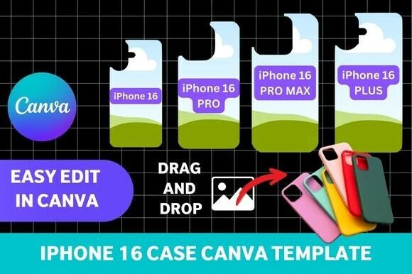 iPhone 16 Series Phone Case Templates: A Designer's Toolkit