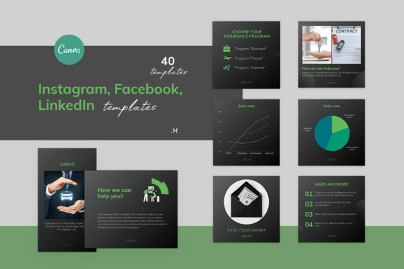 Streamline Your Brand with Business Finance Templates for Canva