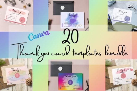 Transform Gratitude with Editable Canva Thank You Cards