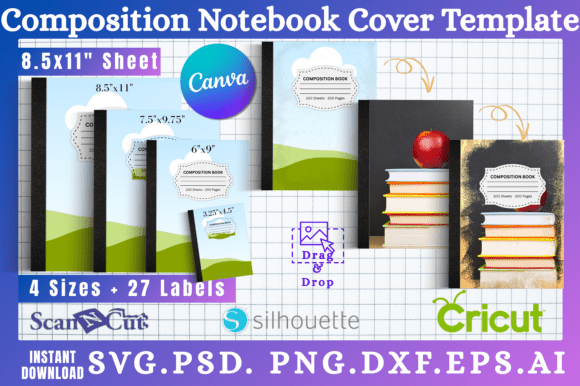 Unleash Your Creativity: Mastering Composition Notebook Cover Templates 10