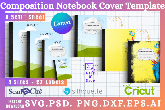 Unleashing Your Creativity with Composition Notebook Cover Templates 15