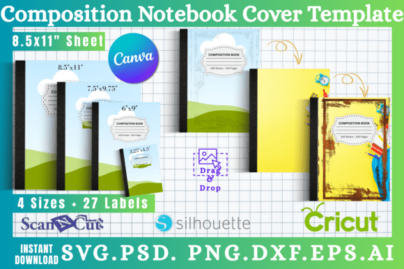 Unlock Creativity with Composition Notebook Cover Templates